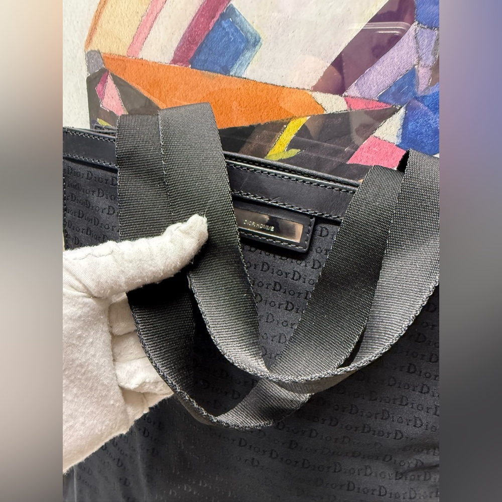 Dior Homme Black Tote Bag - Picture 10 of 14